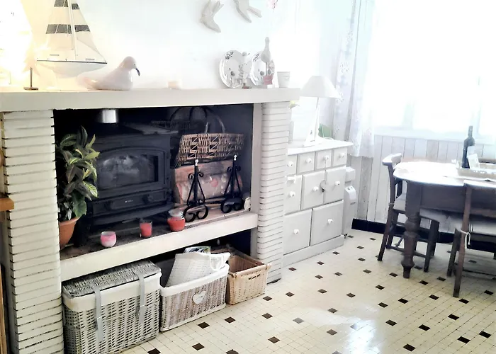 度假居 Maison Intime A Avec Jardin Et Parking